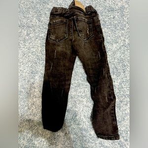 Zara girl black jean size 4